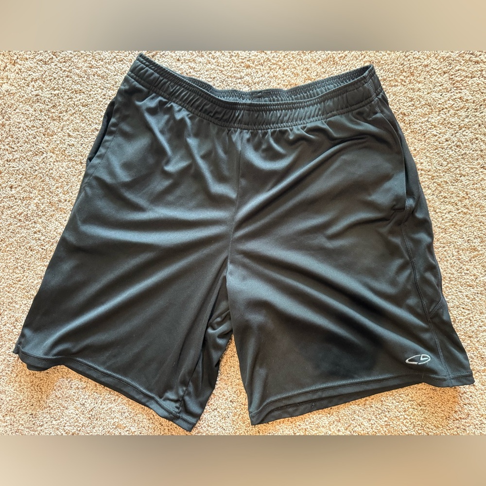 Men's Black Athletic Shorts